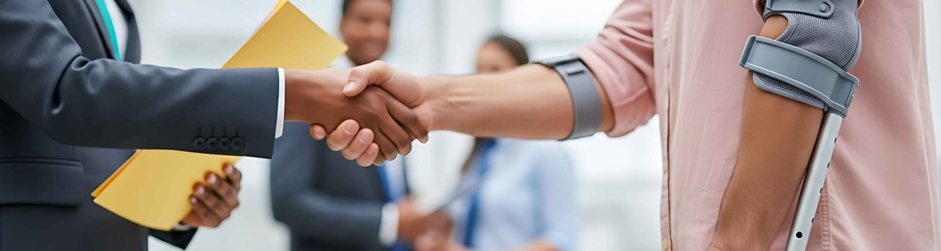 Signature d’un formulaire d’indemnisation du préjudice corporel